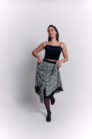 Reversible Black and White Separate Dress
