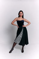 Reversible Black and White Separate Dress