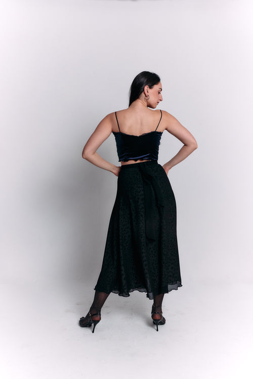 Reversible Black and White Separate Dress