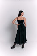 Reversible Black and White Separate Dress
