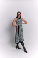 Reversible Open Back Bow Dress