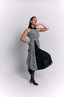 Reversible Open Back Bow Dress