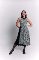 Reversible Open Back Bow Dress