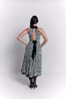 Reversible Open Back Bow Dress