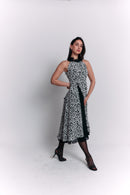 Reversible Open Back Bow Dress