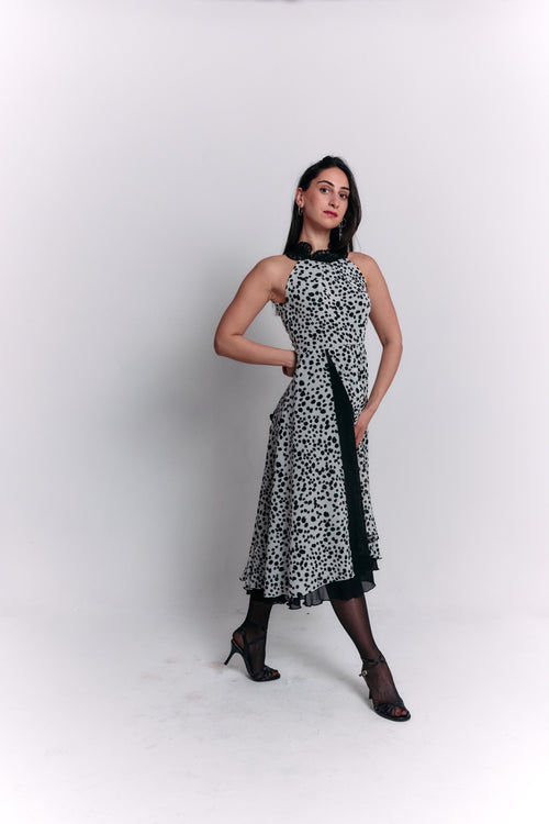 Reversible Open Back Bow Dress