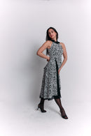 Reversible Open Back Bow Dress