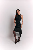 Reversible Open Back Bow Dress