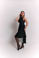 Reversible Open Back Bow Dress