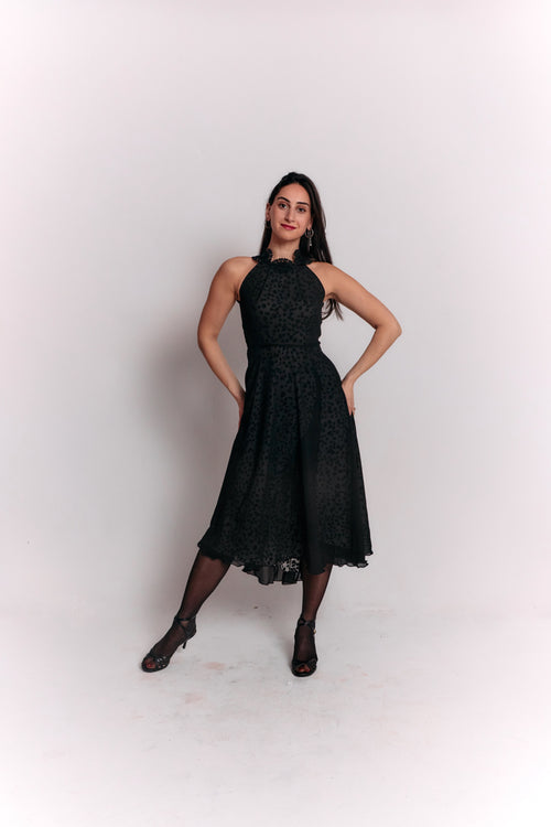 Reversible Open Back Bow Dress