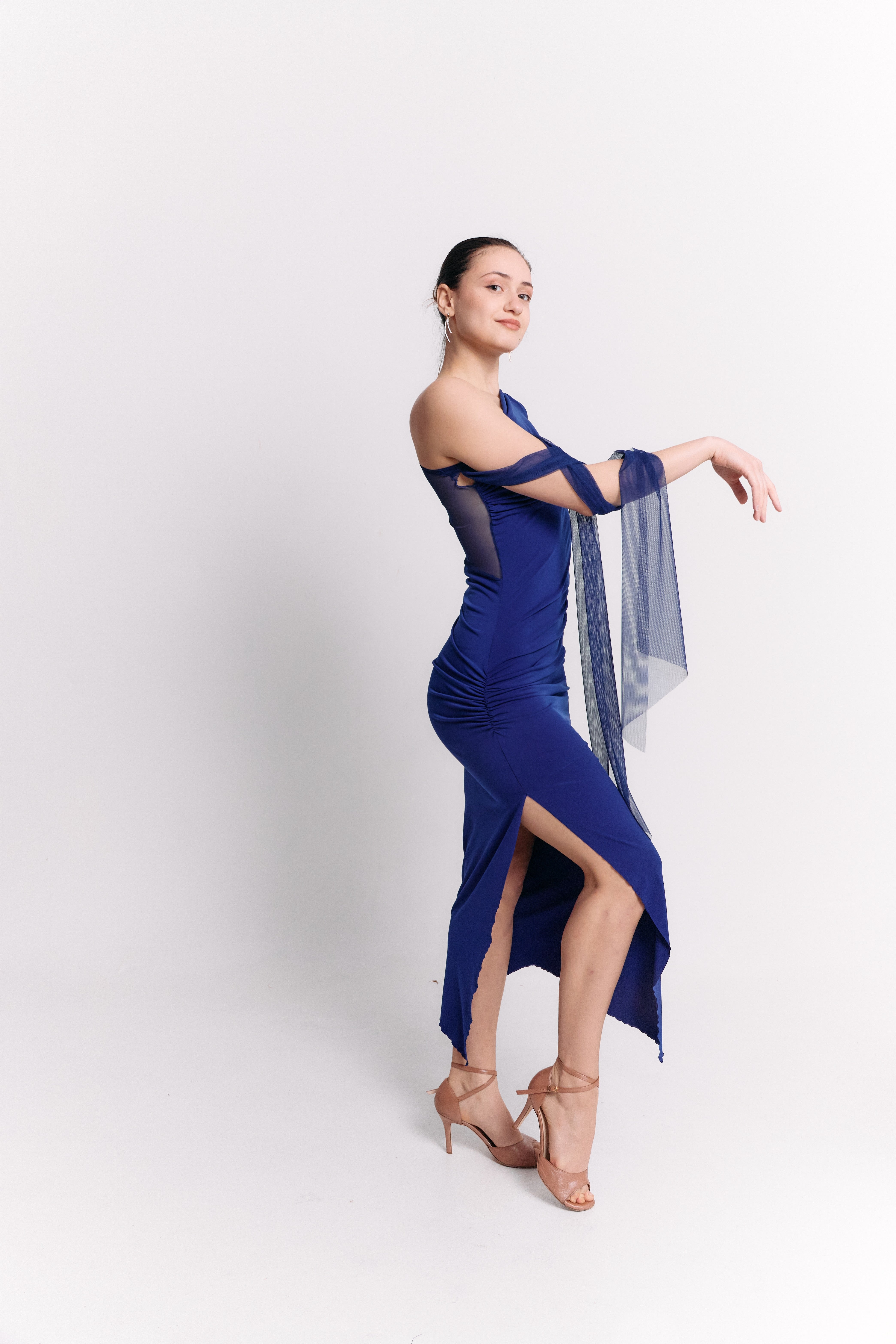 One-Shoulder Bow Dress