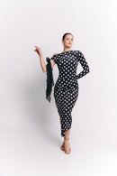 One-Shoulder Bow Dress