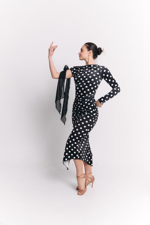 One-Shoulder Bow Dress