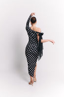 One-Shoulder Bow Dress